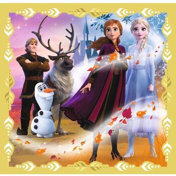 Puzzle Trefl 3in1 Frozen2 Ana Si Elsa