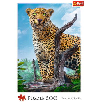 Puzzle Trefl 500 Leopard In Savana