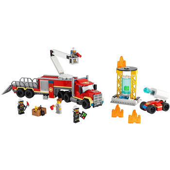 LEGO ® Unitate de comanda a pompierilor