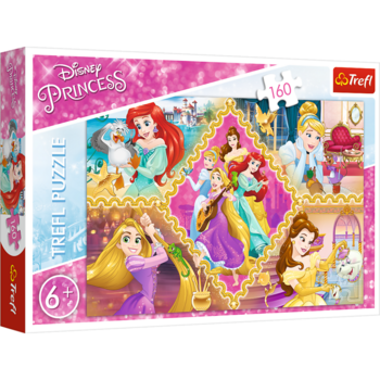 Puzzle Trefl Disney Princess, Aventura printeselor 160 piese