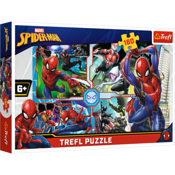 Puzzle Trefl Marvel Spider Man, Salvatorul 160 piese