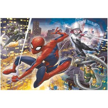 Puzzle Trefl Maxi Marvel Spider Man, Curajosul Spider Man 24 piese