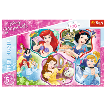 Puzzle Trefl Disney Princess, Printesele fermecate 100 piese