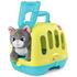 Set Smoby Veterinary Case pisica cu cusca de transport si accesorii