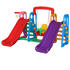 Centru de joaca 4 in 1 Happy Slide Multicolor Million Baby