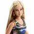 Mattel Papusa Barbie Fashionista Cu Forme Si Suvite Blonde