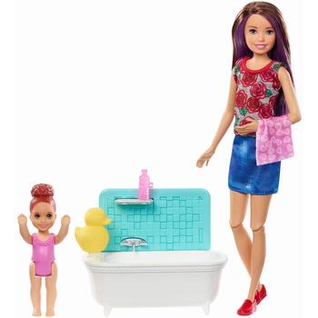 Mattel Papusa Barbie Mamica Satena Cu Bebelus