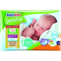 Scutece Babylino Sensitive N1 2-5kg/28 buc