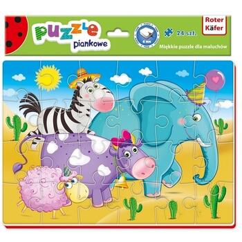 Puzzle Animals 24 piese Roter Kafer RK1201-02
