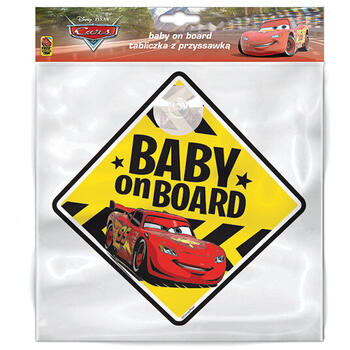 Semn de avertizare Baby on Board Cars Seven SV9610