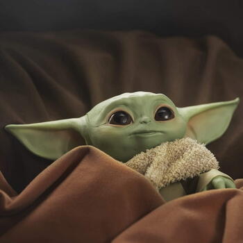 Hasbro Starwars Plus Vorbitor Baby Yoda The Child The Mandalorian