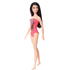 Mattel Papusa Barbie Bruneta Cu Costum De Baie Cu Modele Geometrice