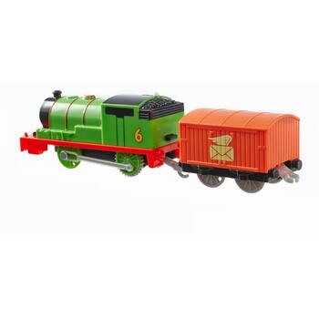 Mattel Thomas Trackmaster Locomotiva Percy Cu Vagon