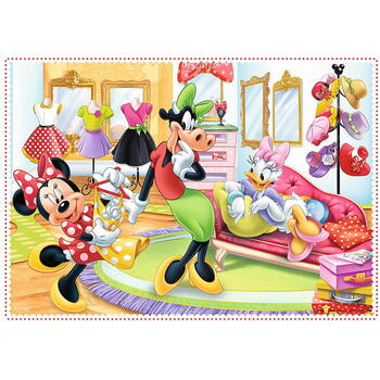 Puzzle Trefl 4in1 Minnie Mouse Si Prietenii Ei