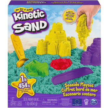 Spin Master Kinetic Sand Set De Joaca Marin Cu Nisip Si Forme