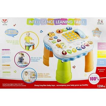 Lean Toys - Masuta de activitati cu telefon pentru copii