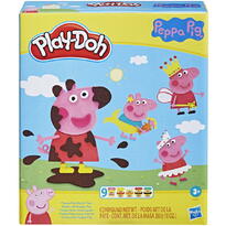 Play-doh Set Peppa Pig Plastilina Cu Accesorii