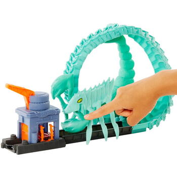Mattel Hot Wheels City Cursa Cu Obstacol Atacul Scorpionului