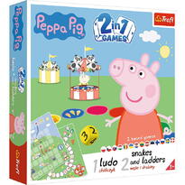 Joc Peppa Pig 2in1 Ludo Si Serpisori Scari