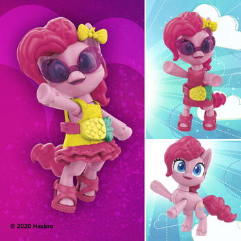 Hasbro Mlp Set 2 Ponei Pinkie Pie Si Dj Pon-3