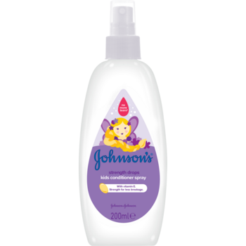 Johnson   Johnson Balsam spray Johnson #039;s Baby pentru par rezistent, 200 ml