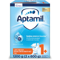 Lapte praf Nutricia Aptamil Junior 1+ , 1200g, 12luni+