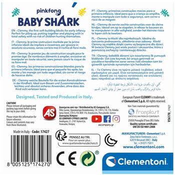 Clementoni Baby Shark - Clemmy Cu 6 Cuburi