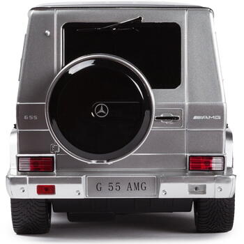 Rastar Masina Cu Telecomanda Mercedes-benz G55 Argintiu Cu Scara 1 La 14