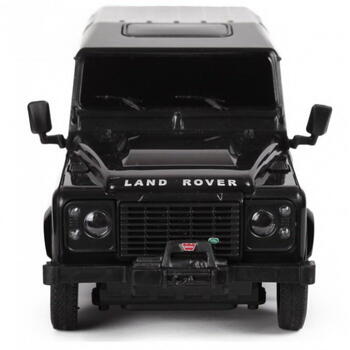 Rastar Masina Cu Telecomanda Land Rover Defender Negru Cu Scara 1 La 24