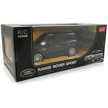 Rastar Masina Cu Telecomanda Range Rover Sport  Negru Cu Scara 1 La 24