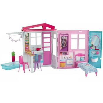 Casuta pentru papusi Barbie by Mattel cu accesorii
