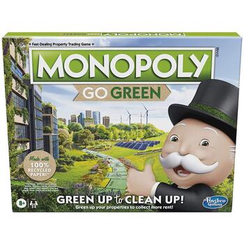 Hasbro Monopoly Go Green Limba Romana