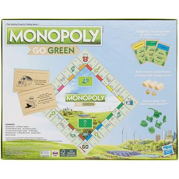Hasbro Monopoly Go Green Limba Romana