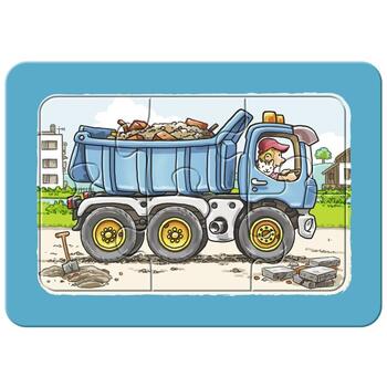 Ravensburger Puzzle Excavator, Tractor Si Basculanta, 3x6 Piese