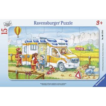Ravensburger Puzzle Tip Rama Ambulanta, 15 Piese