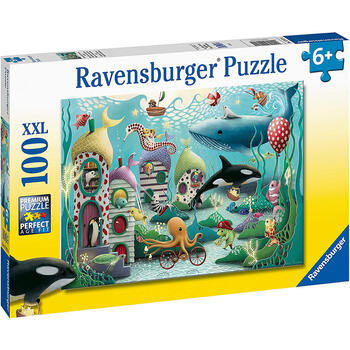 Ravensburger Puzzle Animale Subacvatice, 100 Piese