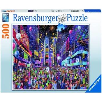 Ravensburger Puzzle Anul Nou Time Square, 500 Piese