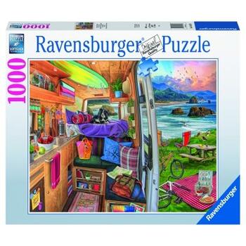 Ravensburger Puzzle Priveliste Din Rulota, 1000 Piese