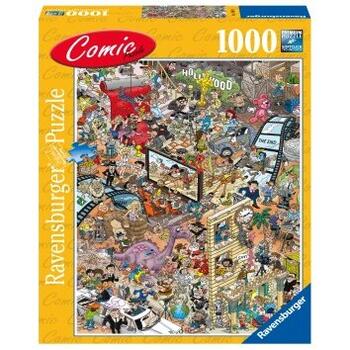Ravensburger Puzzle Comic Hollywood, 1000 Piese