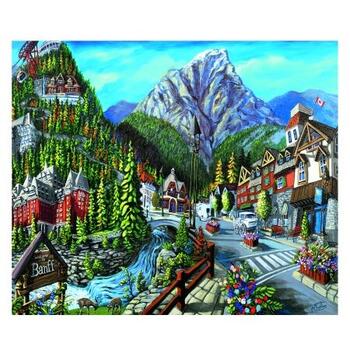 Ravensburger Puzzle Orasul Banff, 1000 Piese