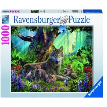 Ravensburger Puzzle Familie Lupi, 1000 Piese