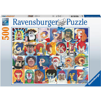 Ravensburger Puzzle Tipuri De Fete, 500 Piese