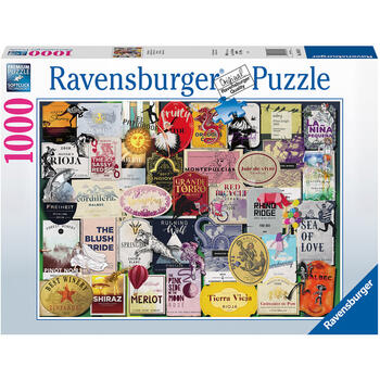 Ravensburger Puzzle Colectia Etichete De Vin, 1000 Piese