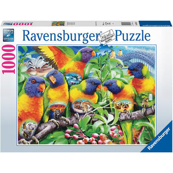 Ravensburger Puzzle Tinutul Loriinilor, 1000 Piese