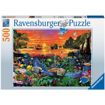 Ravensburger Puzzle Testoasa, 500 Piese