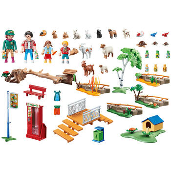 Playmobil Tarcul Animalelor De La Zoo
