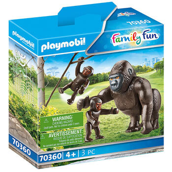 Playmobil Gorila Cu Pui