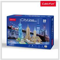 Puzzle 3d New York 123 Piese