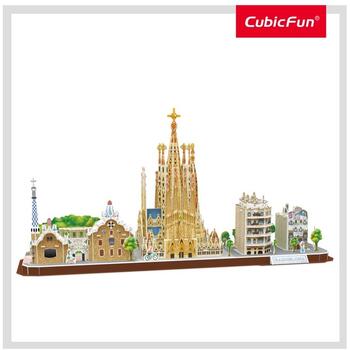 Cubicfun Puzzle 3d Barcelona 186 Piese