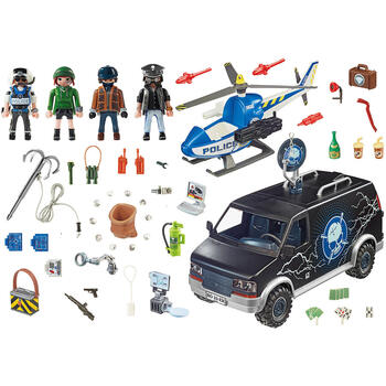 Playmobil Elicopter De Politie In Urmarirea Dubei